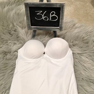 White corset -David Bridal - like New
